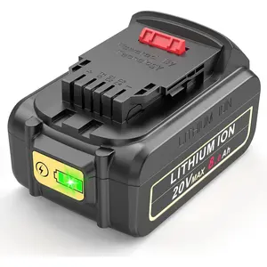 Daily useFuturebatt 8000mAh Battery Replacement for Dewalt 20V Max Lithium Ion Compatible with Dewalt Batteries DCB205 DCB206 DCB207 DCB204 DCB201 DCD DCF DCG Series Cordless Power Tools-Pack 1