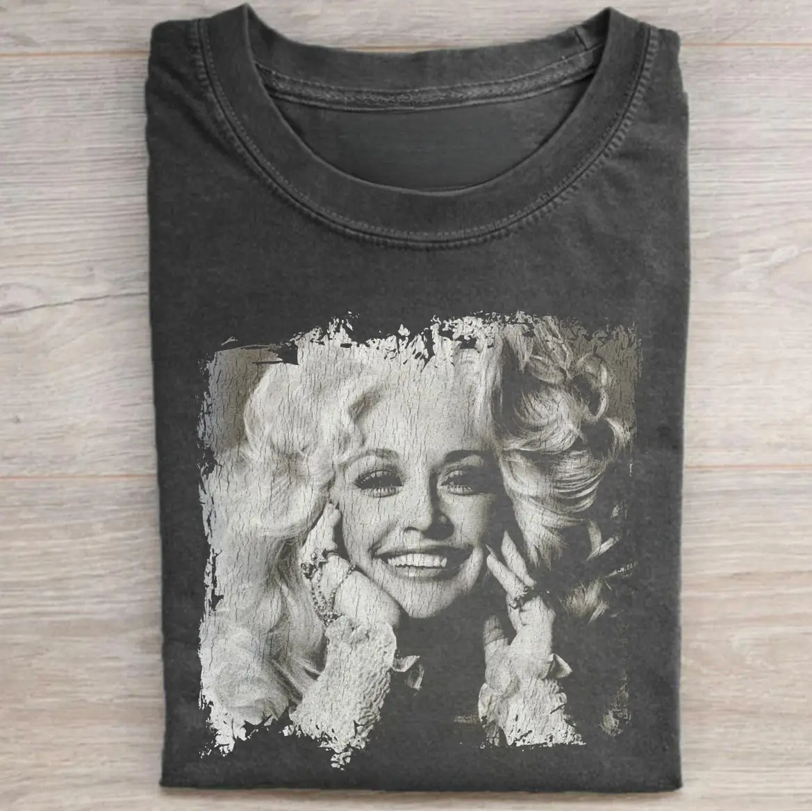 Vintage Dolly Parton Graphic Tee - Dolly Parton Secrets, You’re Good At Keeping Secrets Graphic Tee - Dolly Parton Quotes - 80s Country Music Shirt - Gift Shirt - Unisex Cotton Crewneck - Menswear Womenwear Streetwear Clothing