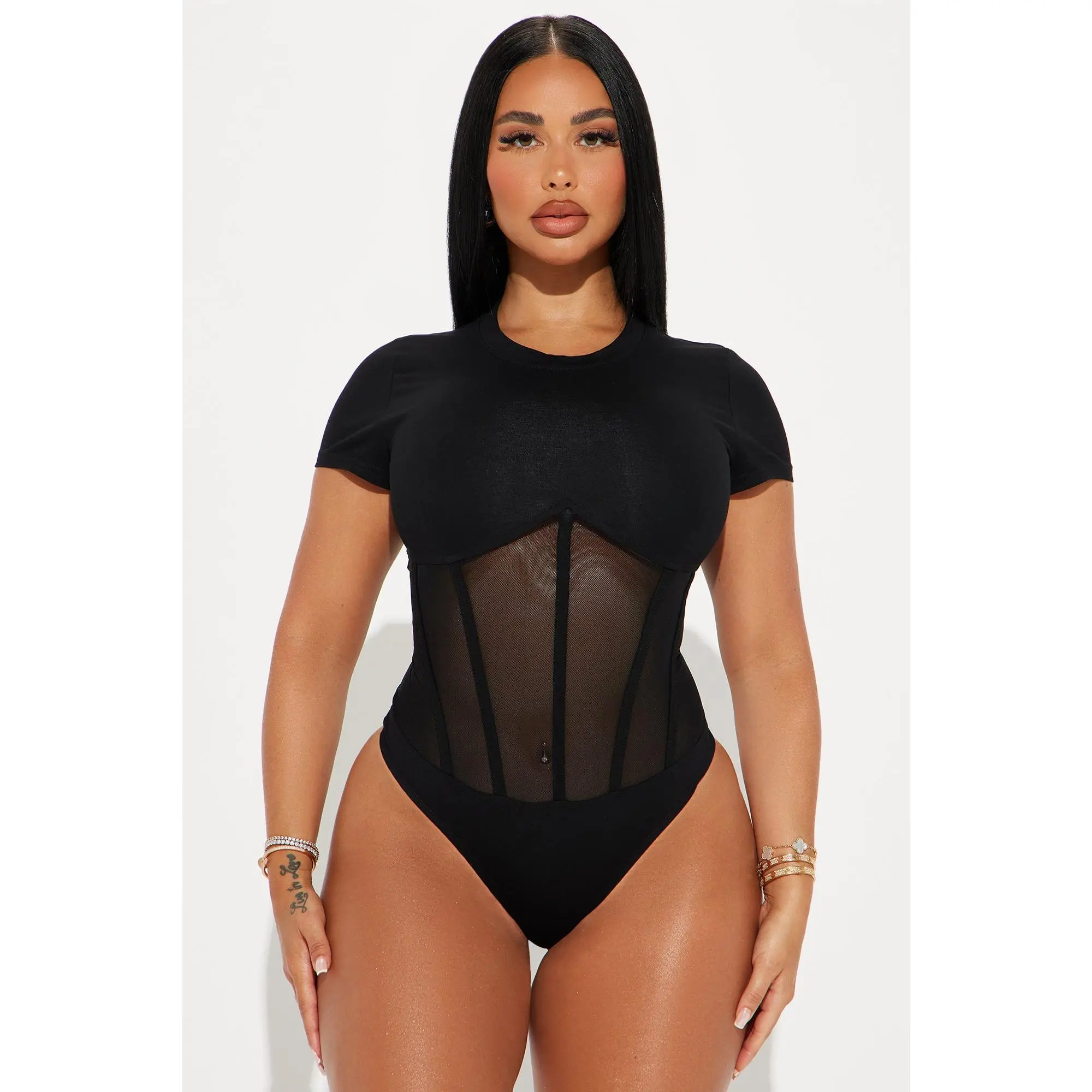 Keep That Energy Bodysuit - Black Keep That Energy Bodysuit - Black