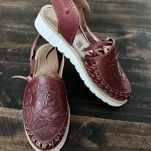 Mocha tie up huaraches Stylish Design Casual Elegant