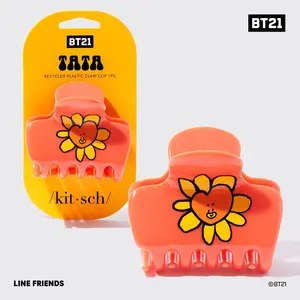 BT21 meets Kitsch Recycled Plastic Puffy Claw Clip 1pc - TATA