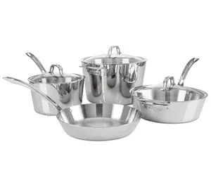 Viking Contemporary 7-Piece Stainless Steel Cooware Set