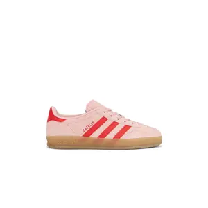 adidas Originals Gazelle Indoor in Wonder Mauve, Red & Gum 4