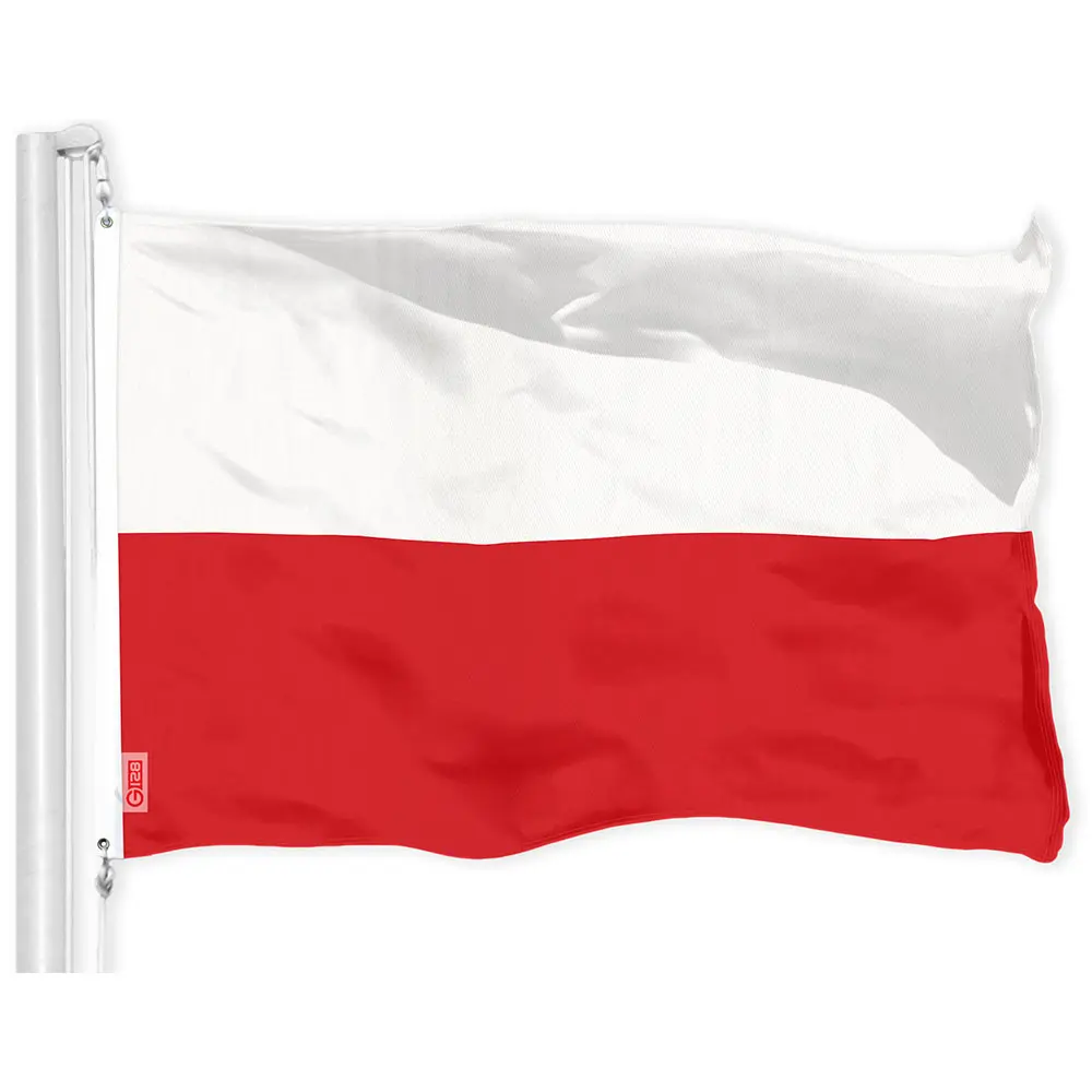 Poland (Polish) Flag 150D Printed Polyester 3x5 Ft Poland (Polish) Flag 150D Printed Polyester 3x5 Ft