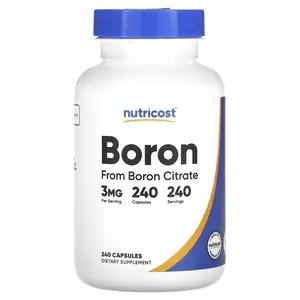 Nutricost Boron, 3 mg, 240 Capsules
