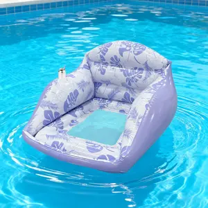 Adult Inflatable Water Sofa Float, Minimalist Pool Chair Float, Inflatable Pool Lounge, Colorful Mood Booster, Hammock, 3-In-1 Pool Toy, Swimming Float, Outdoor Use