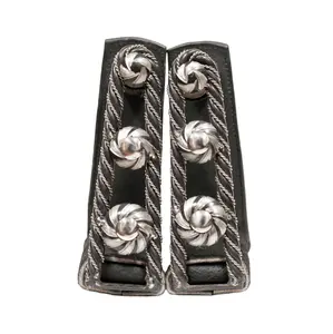 Charro Black Twist Torcidos Estribos Stirrups Acero