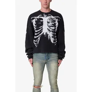 mnml X-Ray Thermal L/S Tee - Black