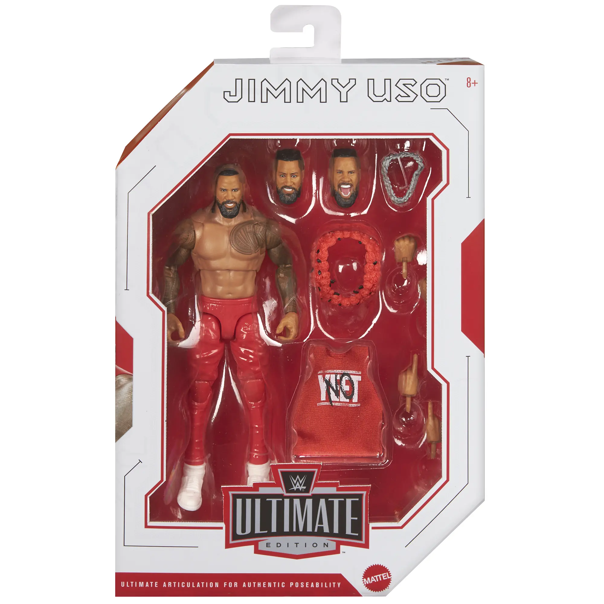 Jimmy Uso - WWE Ultimate Edition 26 Mattel WWE Toy Wrestling Action Figure