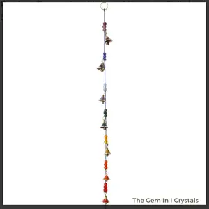 Chakra Bells - Colorful Hanging Bell Decoration for Home Decor
