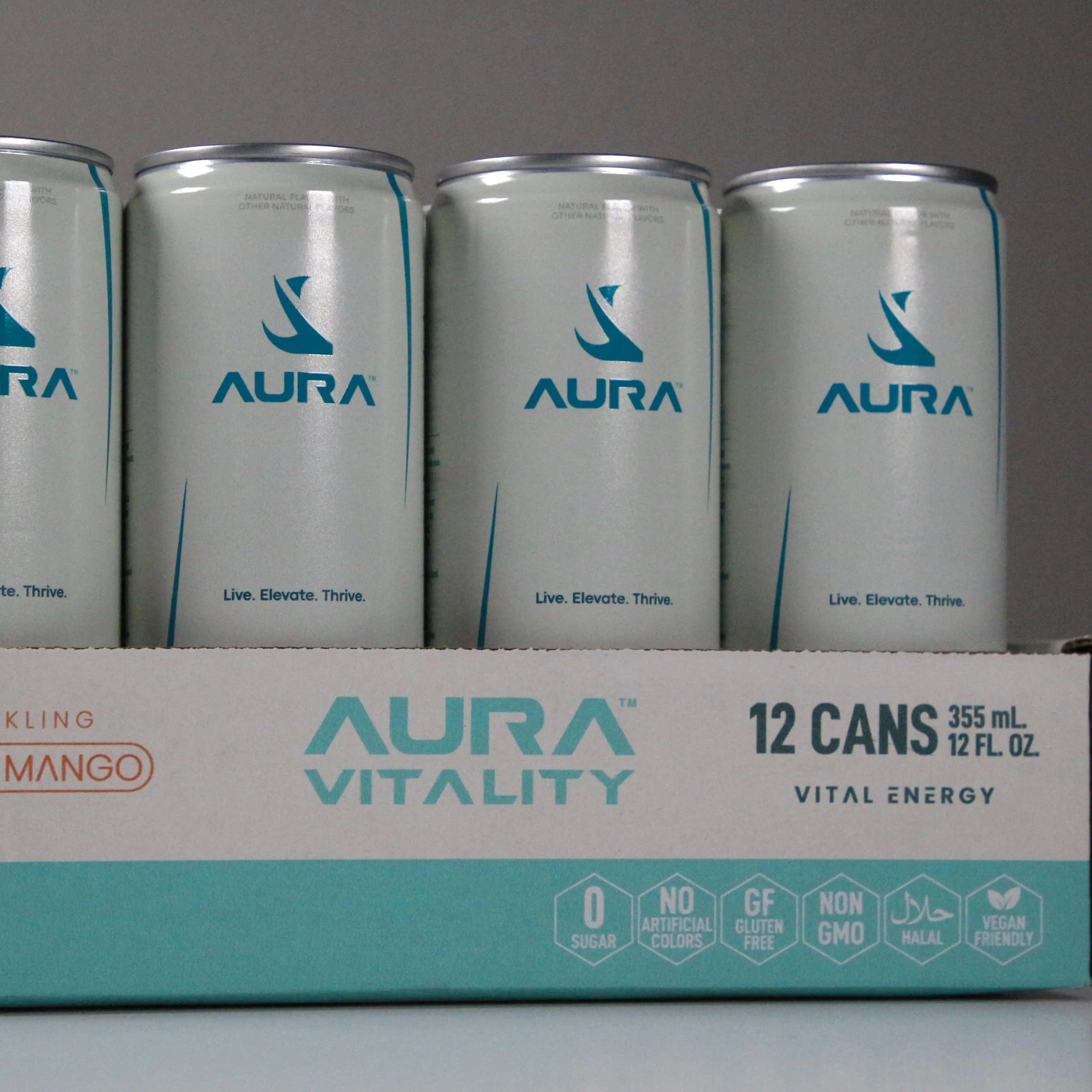 AURA VITALITY Performance Energy with YÜTH - Sugar Free