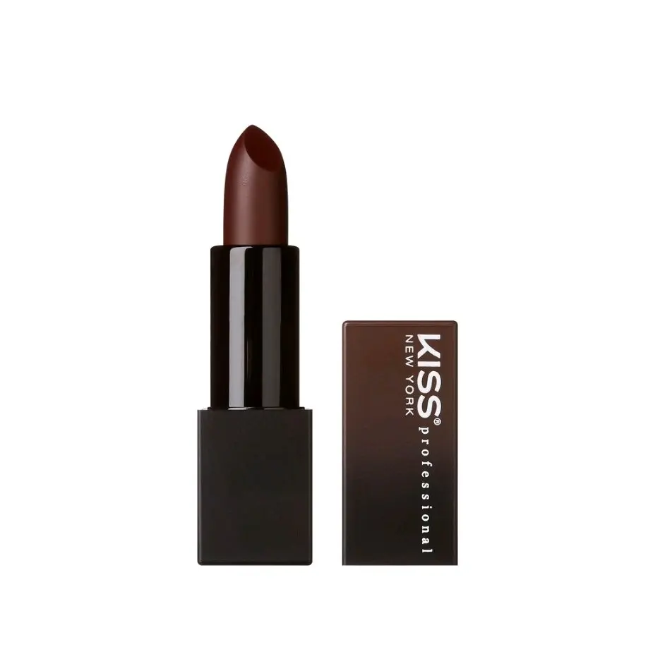 Kiss New York Satin Lipstick Midnight