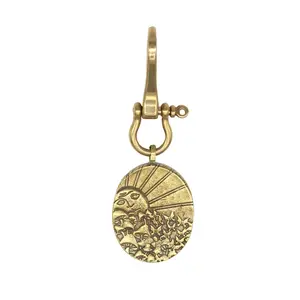 Hippie Chick Keychain / Bag charm