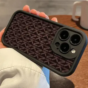 Vintage Letter Texture Phone Case for iPhone 17 AIR 17 PRO 16 PRO 15  PRO MAX  14 PLUS 13 PRO 12 11 PRO XS MAX X XR Samsung Galaxy S26 Ultra S25 Ultra S24 S23 S22 Plus Shockproof Protective Cover Full Protection Anti-Drop