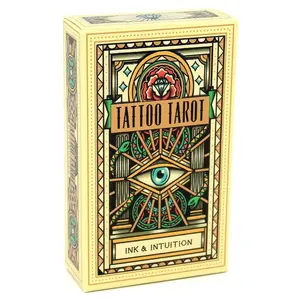 The Tattoo Tarot Cards A 78 Tarot Deck PDF Guidebook Divination Tarot Deck For Women party board games