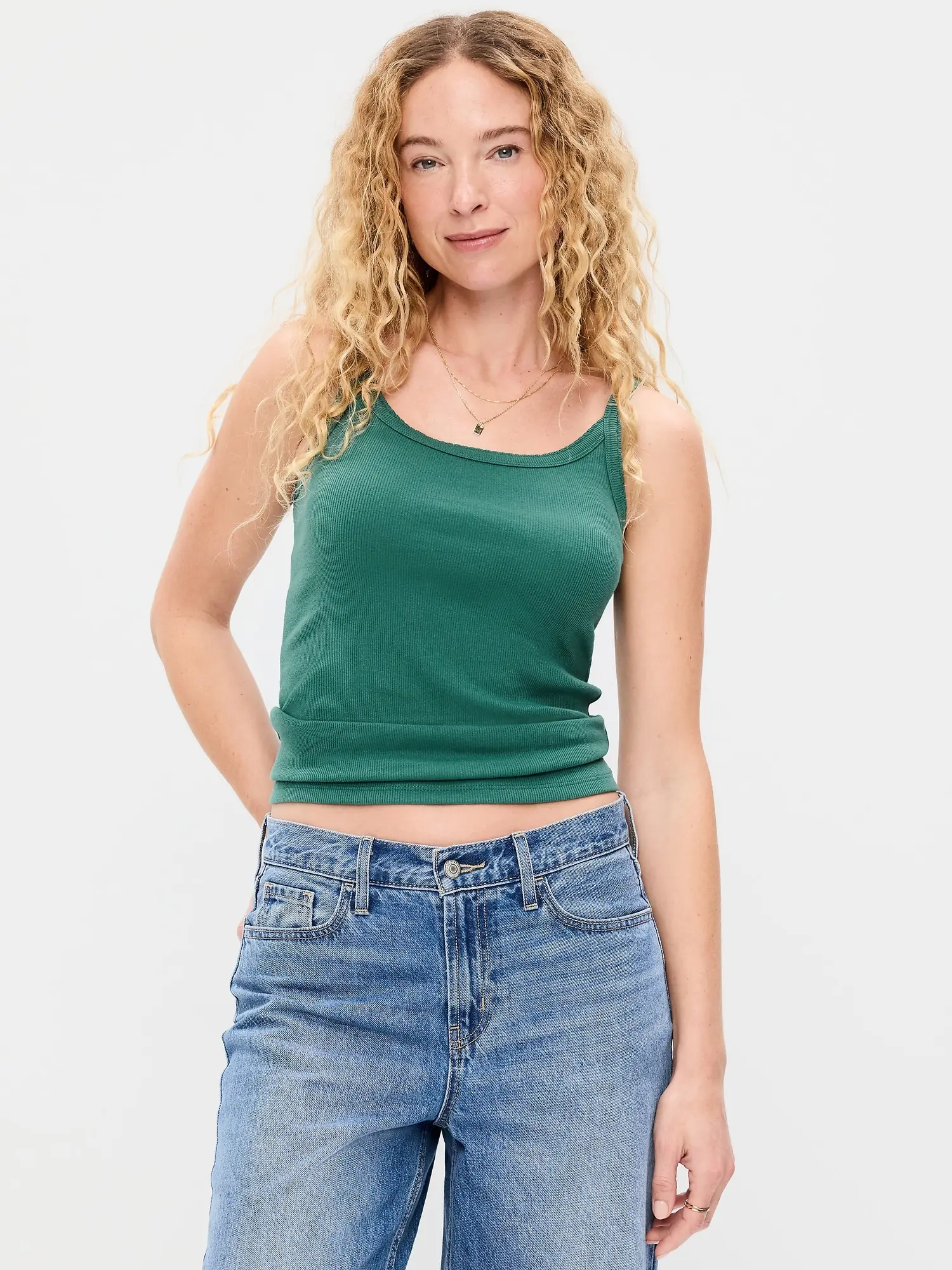 Old Navy Women's Rib-Knit Cami Tank Top - TikTok Shop