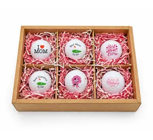 Mother’s Day Golf Ball Gift Set – 6 Pack Custom “Best Mom” Golf Balls in Gift Box | Unique Golf Gift for Mom & Grandma