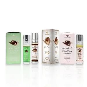 Al Rehab | Hamil Al Musk | [3 Piece] Choco Musk + Marshmallow + Pistachio Roll Oil Bundle | 10 ml Per Roll | Sweet - Chocolate & Nutty Notes