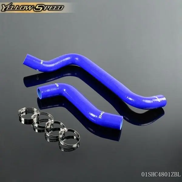 ALLGOOD Blue Silicone Radiator Hose Pipe Clamps Fit For 01-05 Dodge Neon SRT-4 SRT4 2.4