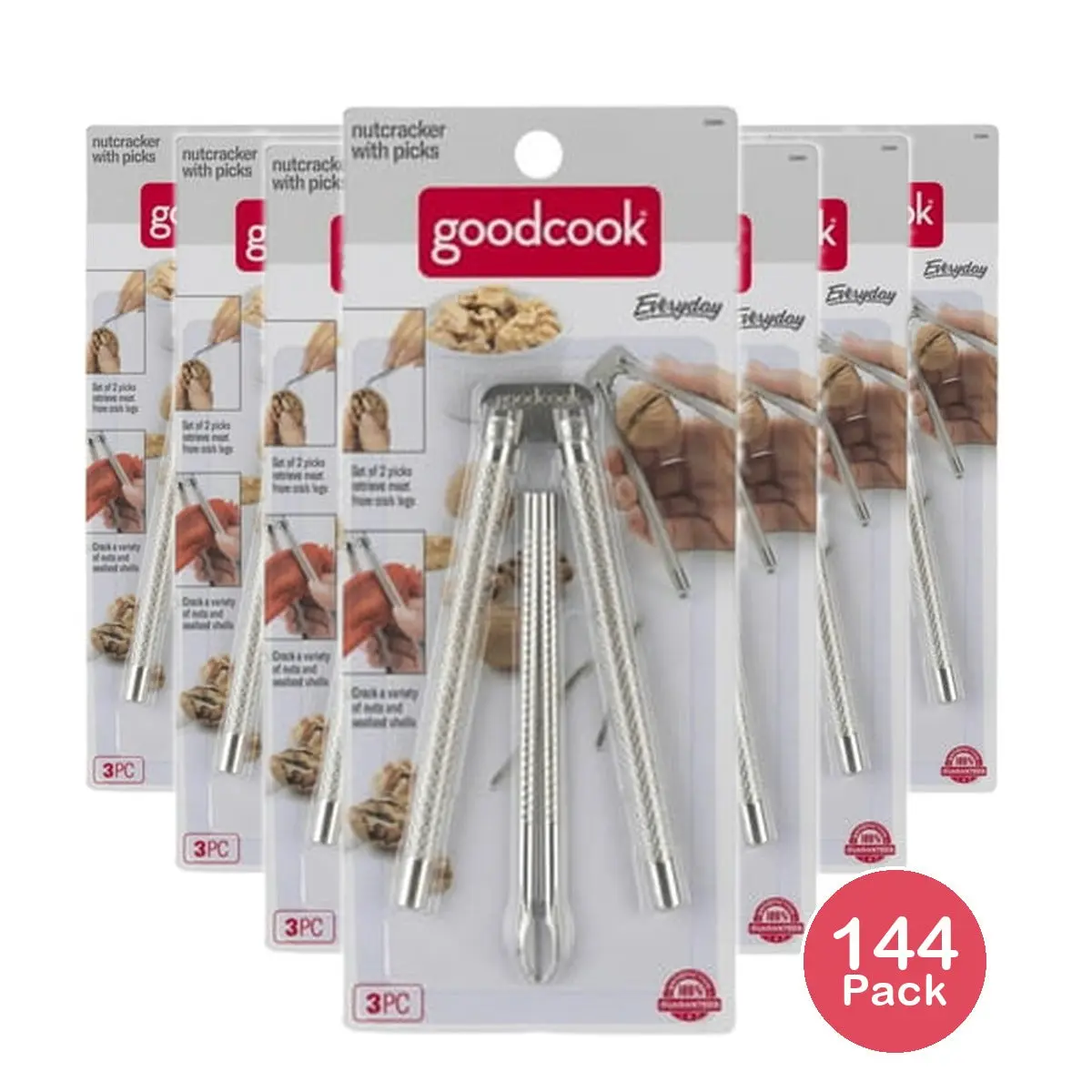 GoodCook Metal Nutcracker with Picks 8.7 In (Pack of 144)