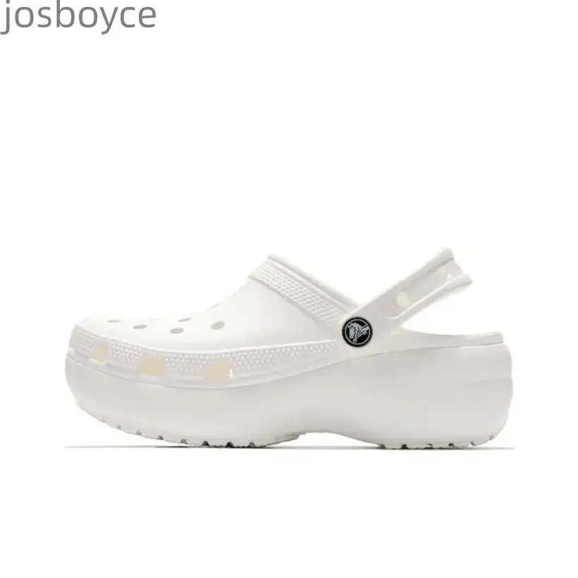 White, fashionable, classic platform shoes, heightening effect, eyelet shoes, suitable for both men and women