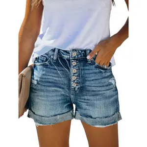 Angerella Women's Casual Denim Shorts Summer Jeans Stretchy Hot Short Pants