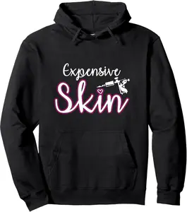 Expensive Skin Tattoo Artist Machine Inked Skin Beards Pullover Hoodie