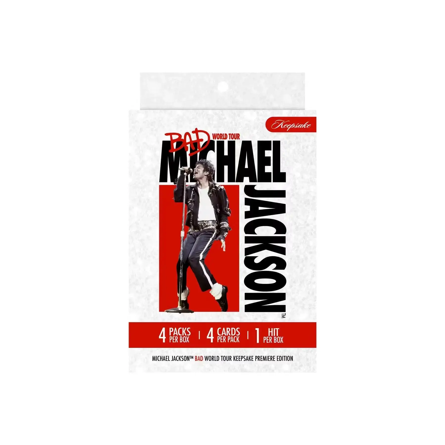 2026 Michael Jackson Bad World Tour Keepsake Hanger Box