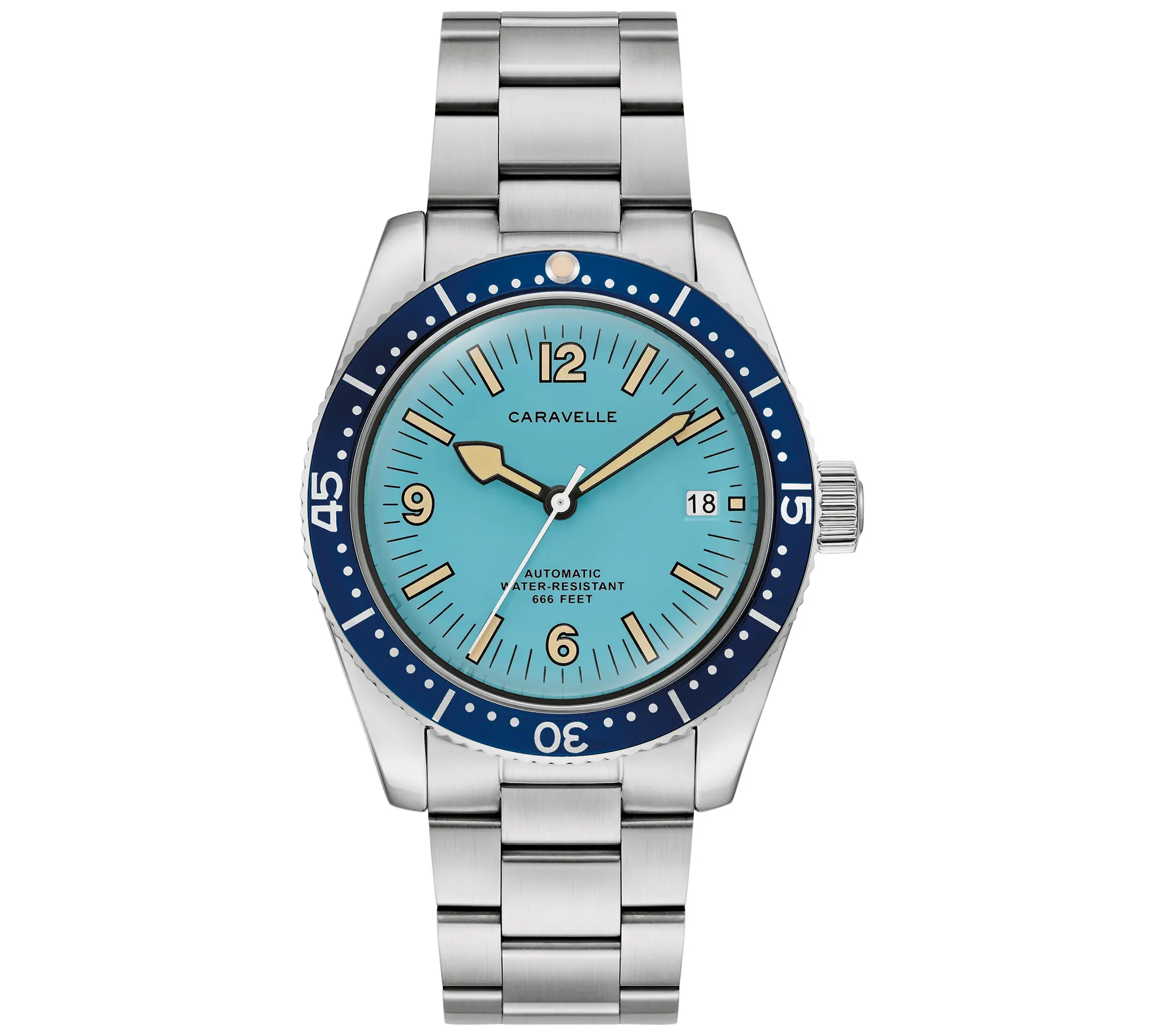 Caravelle x Kevin O'Leary by Bulova Blue Sea Hunter Automatic Watch Caravelle x Kevin O'Leary by Bulova Blue Sea Hunter Automatic Watch