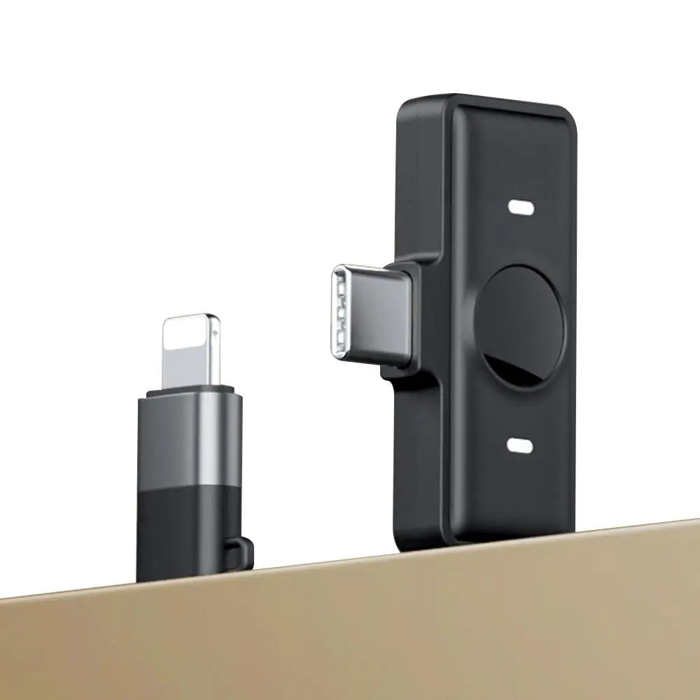 KUKIHO Wireless Lavalier Microphone Receiver Adapter, Replacement Receiver & Connector for Wireless Mic System, Compatible with Smartphone Video Recording, Vlogging and Live Streaming