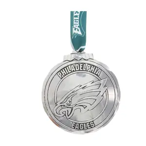 Wendell August NFL Classic Round Aluminum Ornament