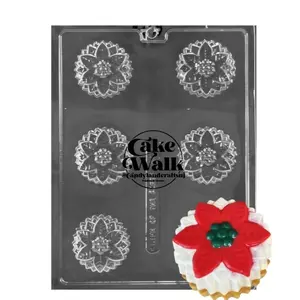 Life of the Party Poinsettia Cookie