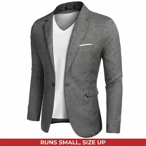 COOFANDY Men's Blazer Casual Sport Coats Slim Fit One Button Suit Jacket Lightweight Sports Jacket COOFANDY Men's Blazer Casual Sport Coats Slim Fit One Button Suit Jacket Lightweight Sports Jacket