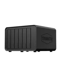TERRAMASTER F6-424 NAS Storage 6Bay - N95 Quad-Core CPU, 8GB DDR5 RAM, Dual 2.5GbE Ports, Network Attached Storage with High Performance (Diskless)