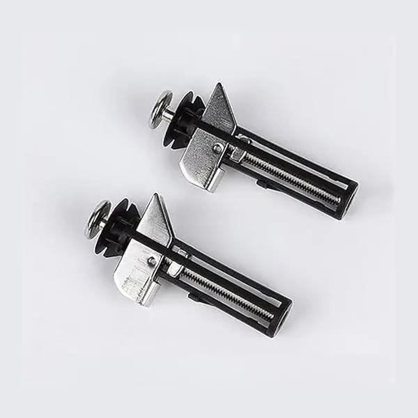 Universal Toilet Seat Bolt Kit Screws Quick Release Easy Install Toilet Seat Replacement Parts Toilet Cover Maintenance Fixing Accessories