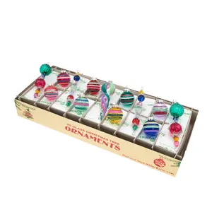 VIVID VINTAGE 13 COUNT 4” ICICLES & 1.25” ROUNDS