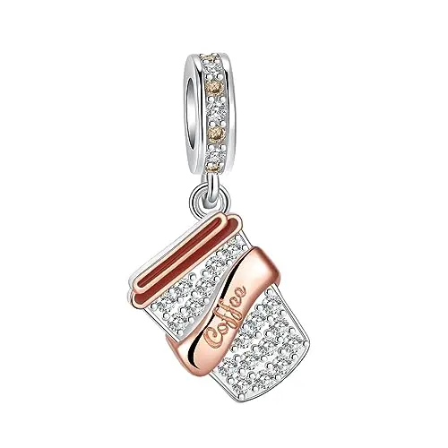 Coffee Cup Dangle Charm