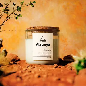 Creosote Candle | Creosote Bush · Orange Peel · Leather | The smell of desert rain | 100% Coconut + Soy Wax | Pay What You Can