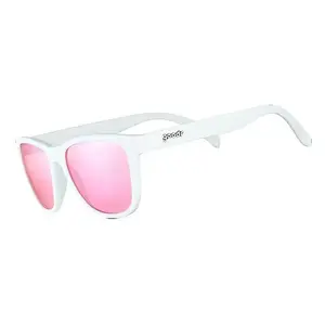 Au Revoir, Gopher - goodr White OG Square Polarized Sunglasses