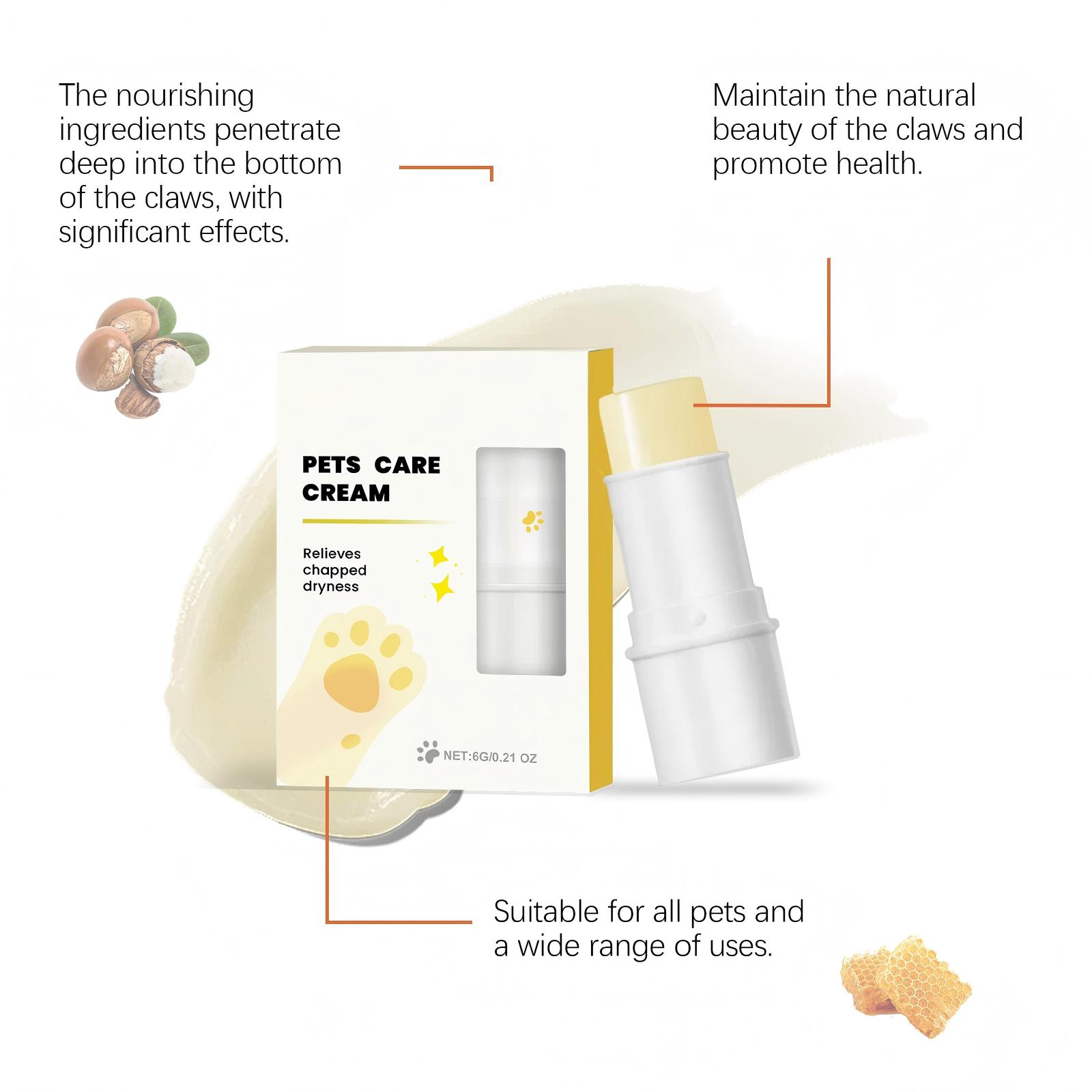 Pet Paw Ointment Stick, Home Cat And Dog Paw Pad Gentle Moisturizing Care Ointment Stick