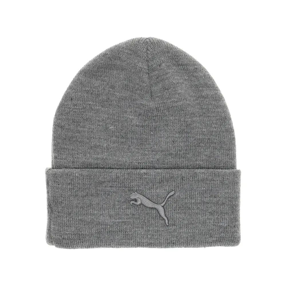 PUMA Mens Tonal Rib Cuff Beanie Casual - Grey