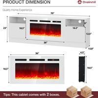 White & White /70 Inch