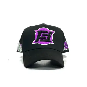 Hat Freezer Full Set Black Purple Crystals
