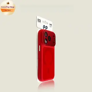 Instantly Transform into iP17 Magnetic Phone Case 16Pro Metal Lens Bracket 15 Compatible with Apple 14Pro Shockproof Protective Cover