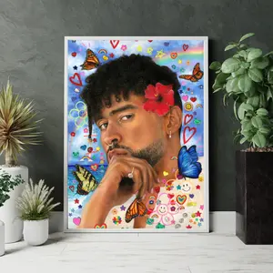 BUNNY Painting Poster Pop Art, Un Verano Sin Ti Poster