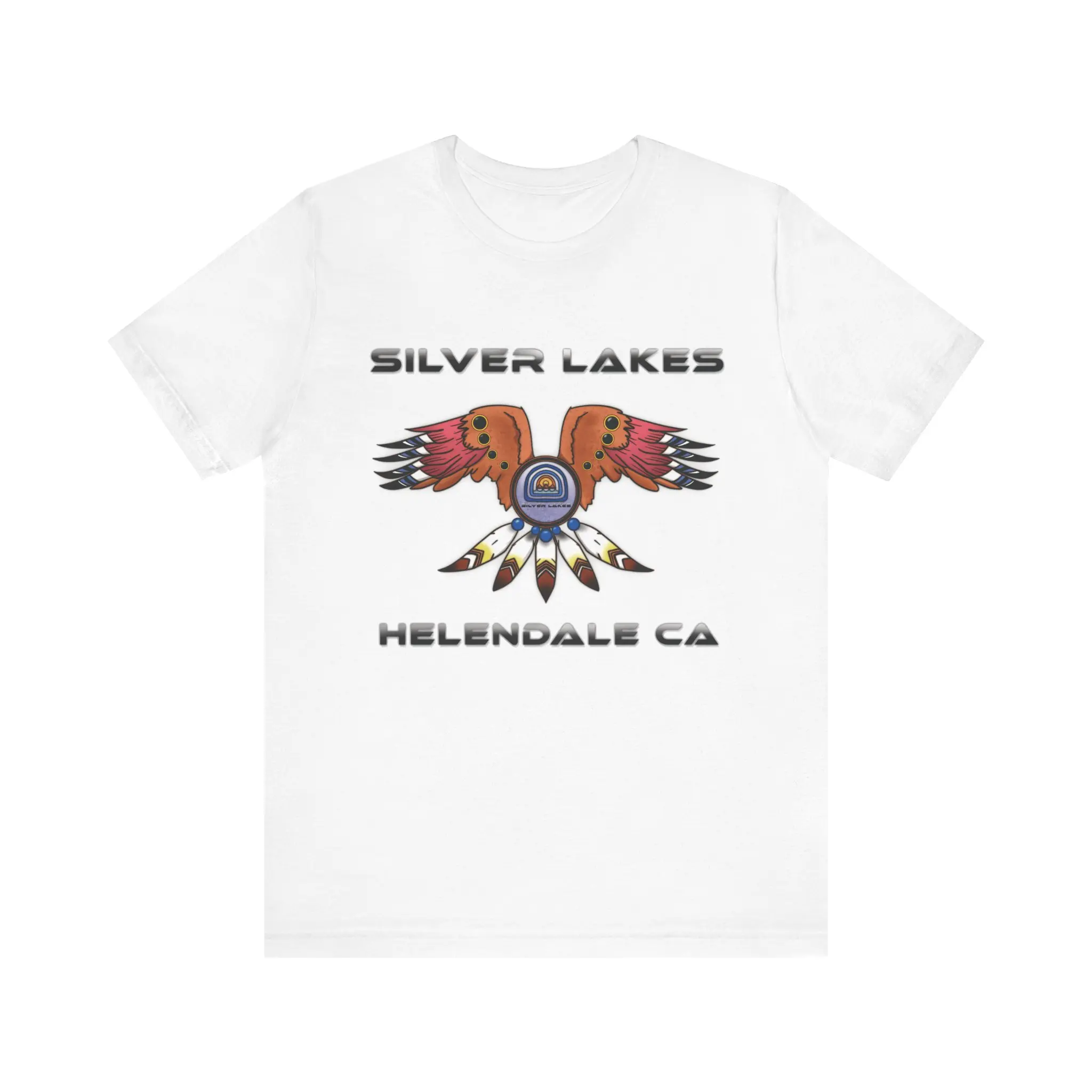 Silver Lakes Helendale, California Modern Unisex Tee, Shirt, Top, T-Shirt, Clothing