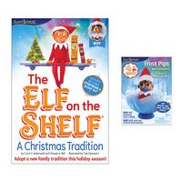 Bundle (Boy: Elf Baby & Scout Elf, Brown Eyes)