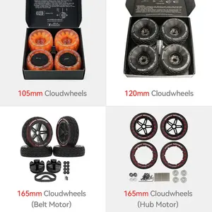 105mm & 120mm & 165mm Cloudwheels Conical Full