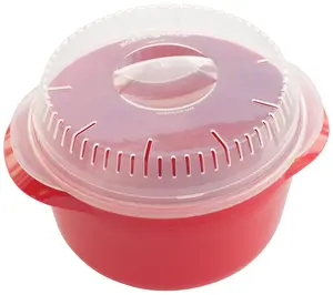 Nordic Ware Microwave Multi-Boiler Cookware, Complete with a Secure-Fit Lid for Efficient Kitchen Food Preparation