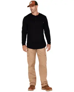 Lapco Men's Fr Reinforced Straight Cargo Work Pants - P-Inckht9